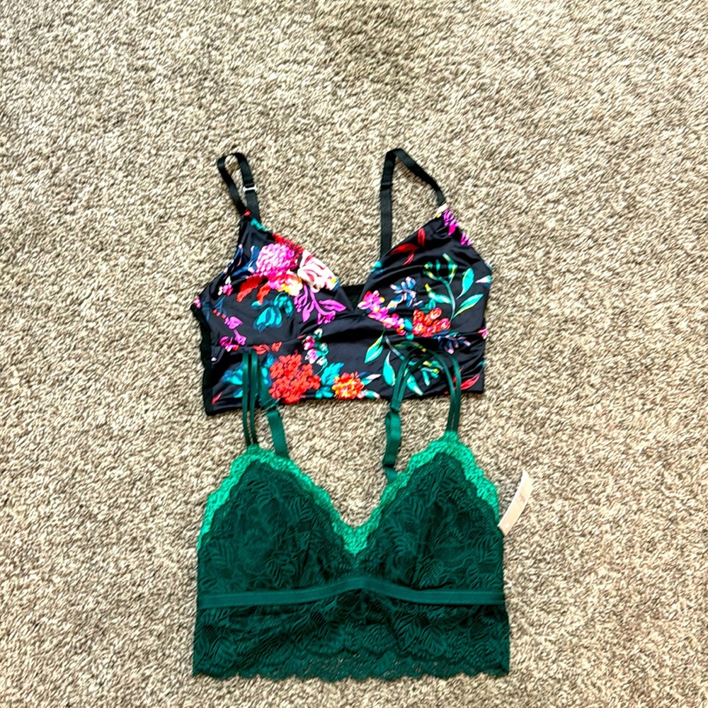Two beautiful bralettes